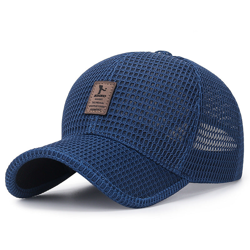 Wholesale Outdoor Sun Protection Hollow Mesh Baseball Cap